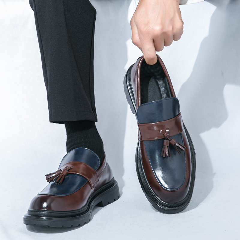 Men'S Formal Wear - ファッションブランド メンズ ノンスリップ カジュアル レザーシューズ 高品質