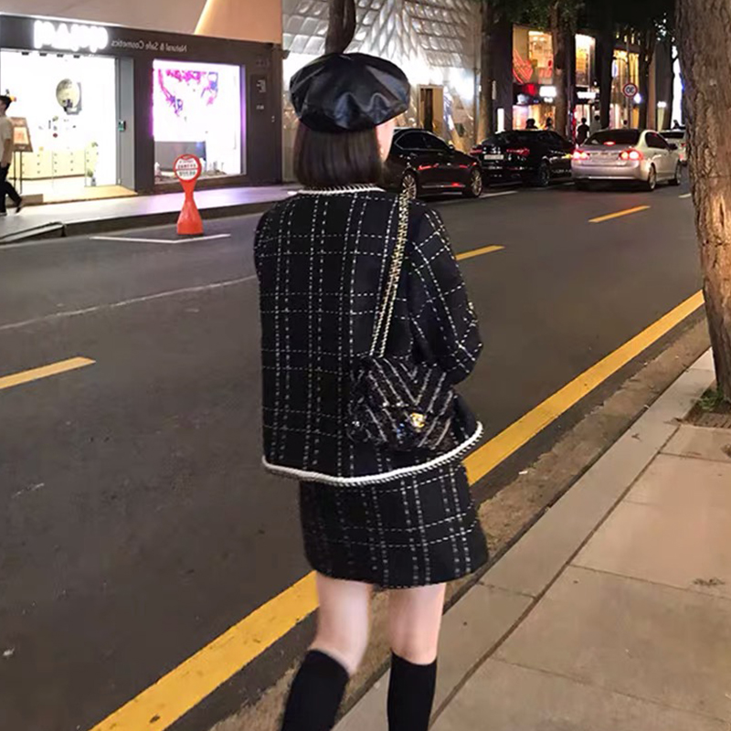 レディースフライドストリートツイードスーツ 2023 新作  - Wool Suit Jacket のレビューと価格