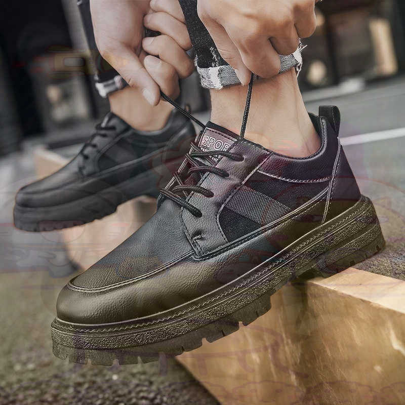 ダーク天然皮革ファッショントレーナーテニスメンズスニーカーフ - Formal Upper Wear For Men Winter のレビューと価格