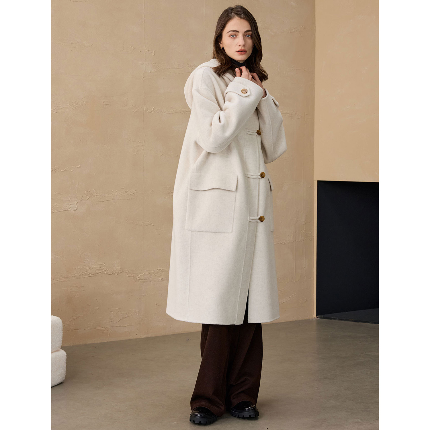アリンジェントル レディース ブレザー ウール ファッション - Wool Suit Jacket のレビューと価格