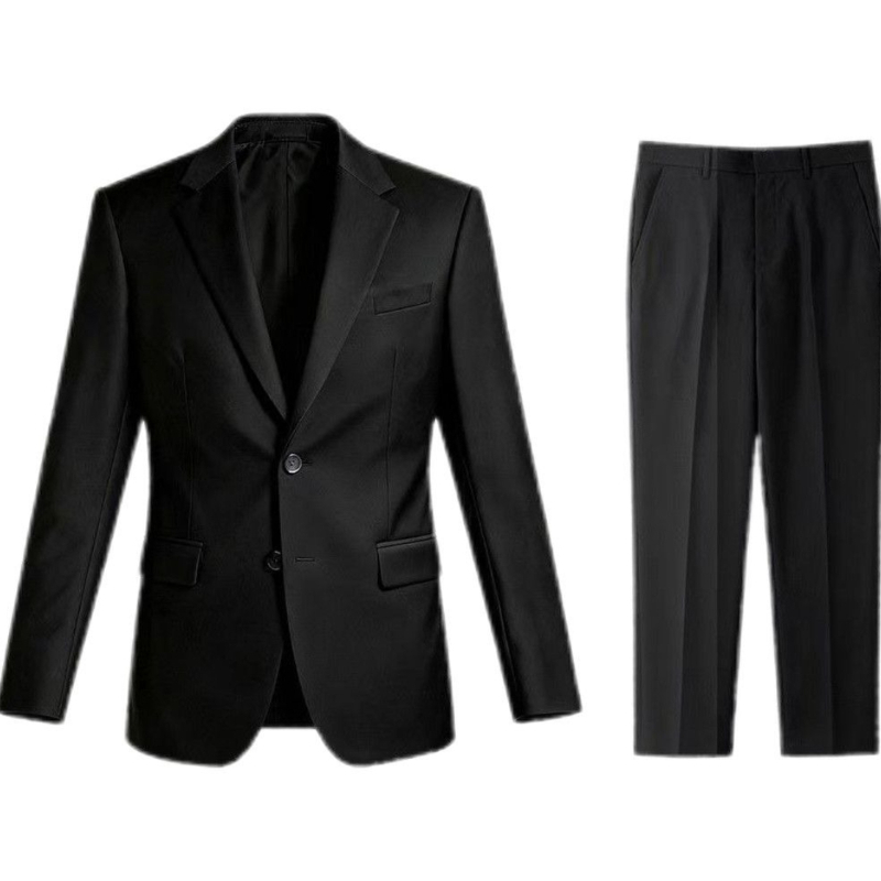 メンズ ビジネス カジュアル ブラック スーツ セット スリ - Men'S Formal Wear For Engagement のレビューと価格