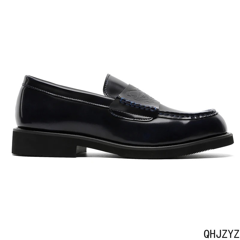 メンズ用高級レザーローファー。滑り止め加工、通気性、スリッポ - Men'S Formal Wear のレビューと価格