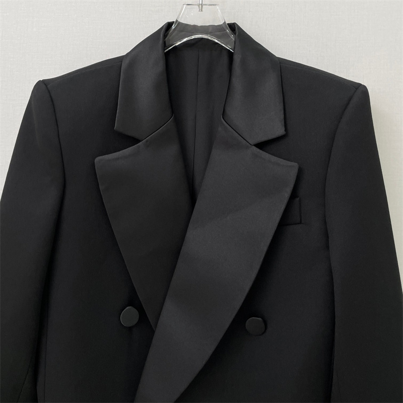 レディースジャケット。2026年秋の新作。ダブルブレスト、ス - Wool Suit Jacket のレビューと価格