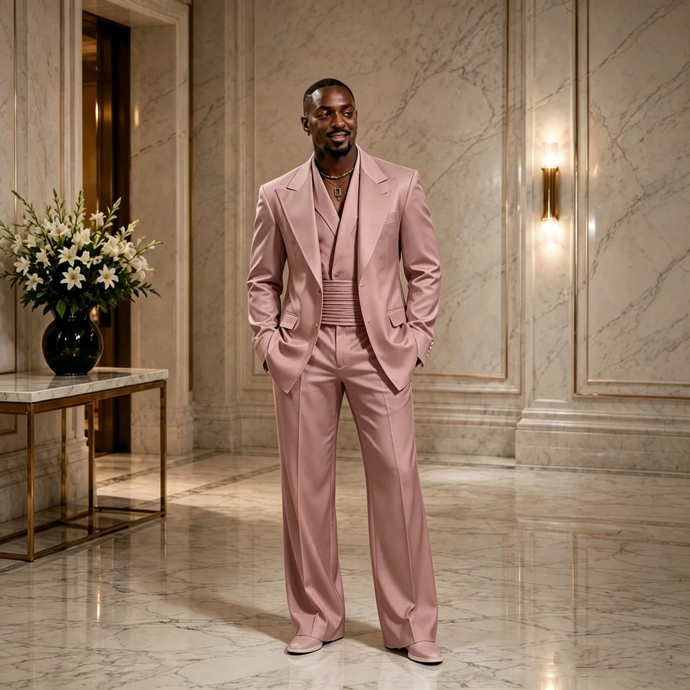 モダンなスリムフィットウェディングタキシード（新郎用）2ピー - Men Formal Wear Modern のレビューと価格