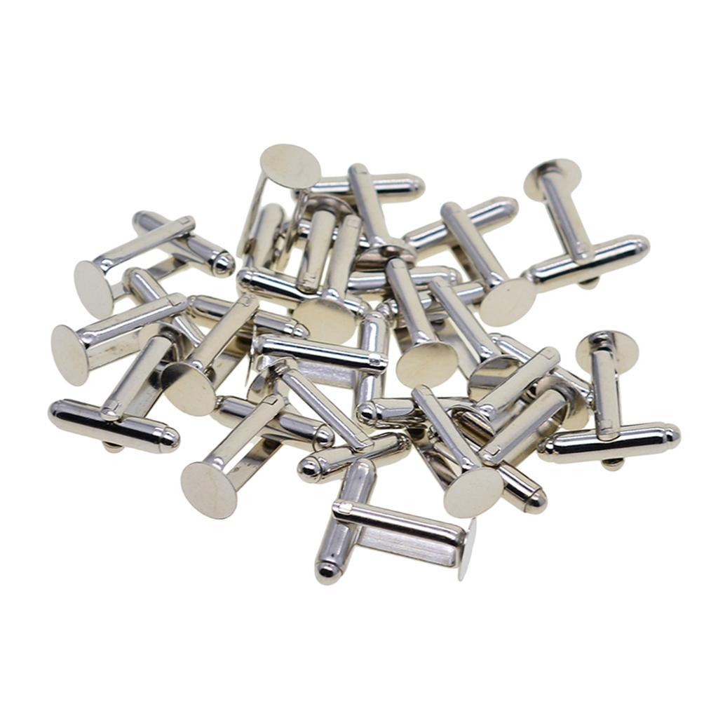 20個入り シルバープレート カフスボタン 8mm セッティ - Cufflinks Silver Set のレビューと価格